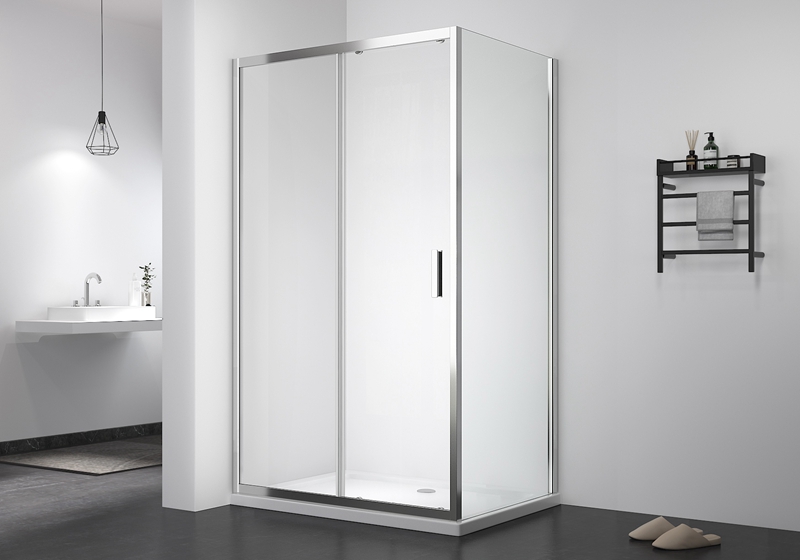 کابین دوش باریک کشویی 5 میلی متری EX-504C
